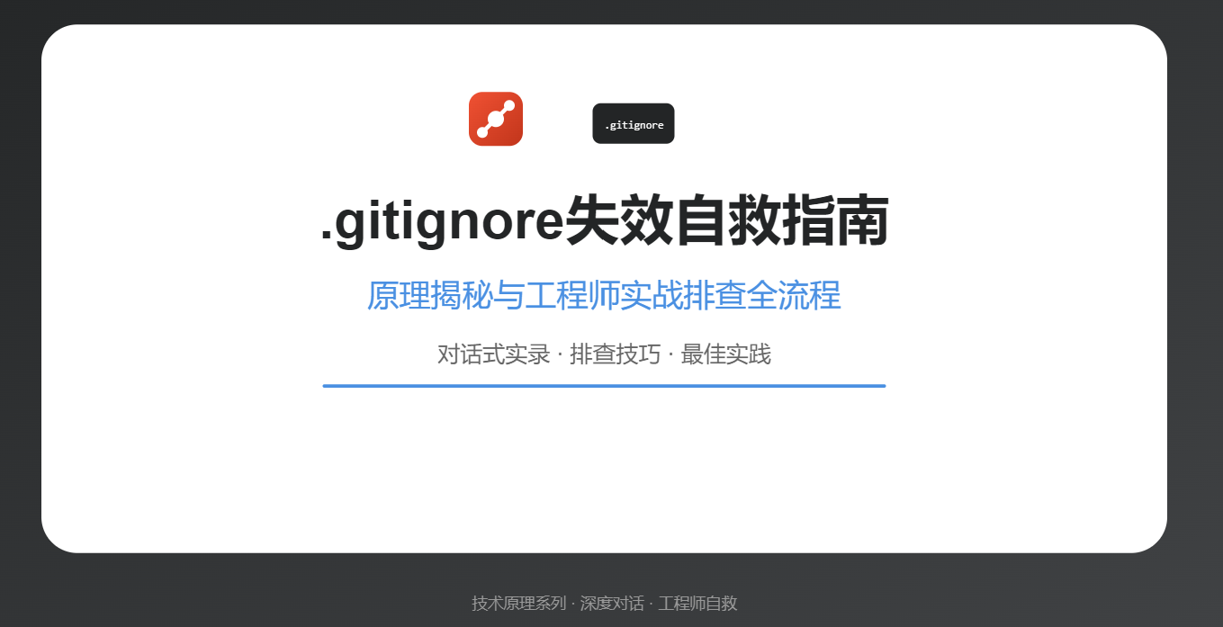 .gitignore失效自救指南：原理揭秘与工程师实战排查全流程