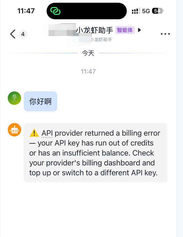openclaw-飞书聊天截图